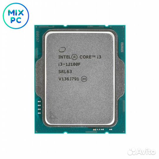 Процессор LGA1700 Intel Core i3 12100F OEM