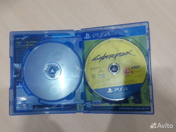 Cyberpunk 2077 ps4 диск