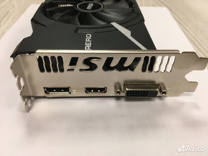 MSI Radeon RX 550 aero ITX 4G OC