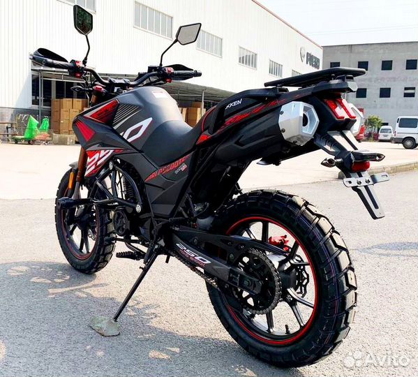 Мотоцикл Dakar 250 с птс red