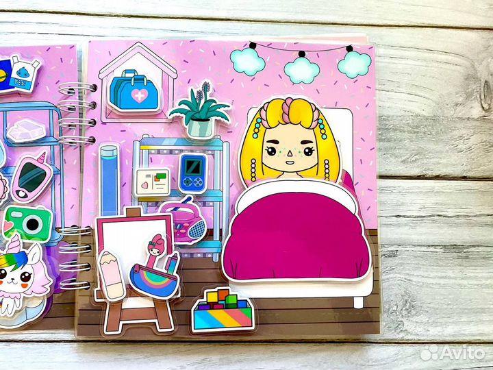 Тока Бока альбом на липучках