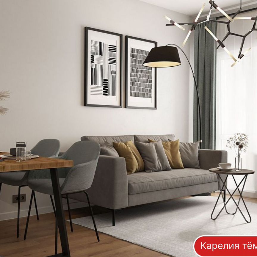 2-к. квартира, 58,8 м², 5/12 эт.