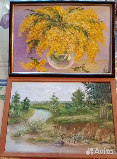 Картина маслом. Цветы