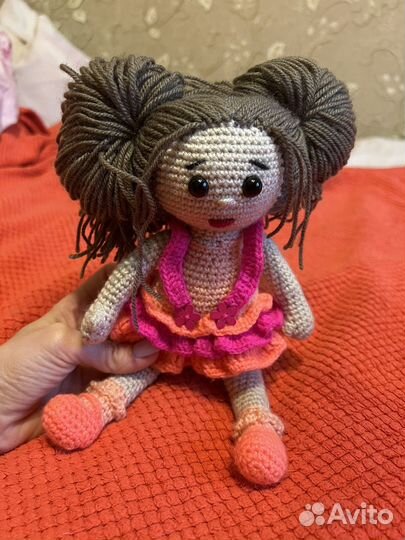 Вязаные игрушки ручной работы