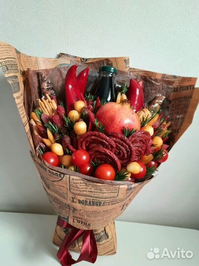 Мужские букеты съедобные заказ