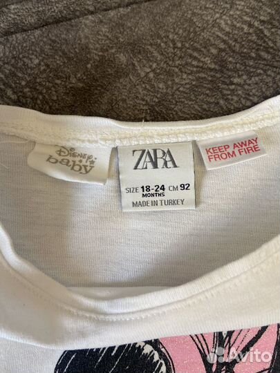 Вещи пакетом Zara 92 см