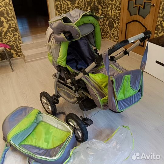 Прогулочная коляска 3 в 1 бу