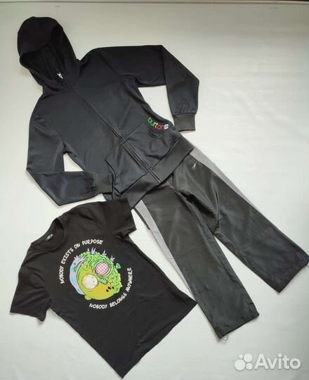Спортивный костюм футболка кофта мастерка штаны M