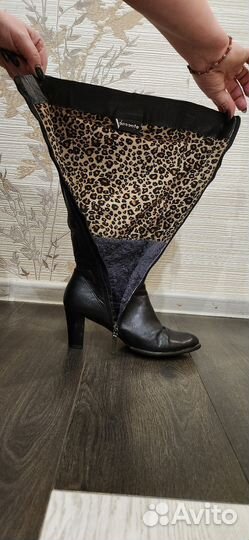 Сапоги женские зимние натуральная кожа