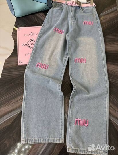 Джинсы miu