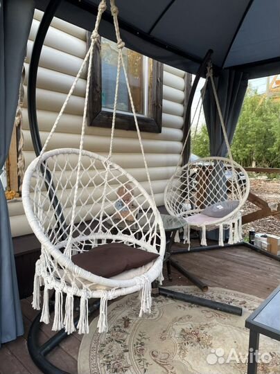 Подвесные качели гнездо