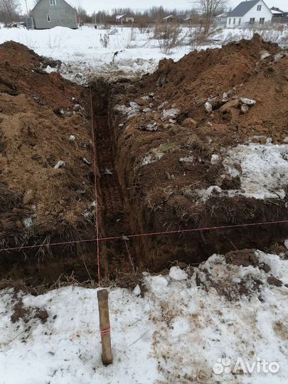 Услуги эксковатора, Миниэксковатора 3 т