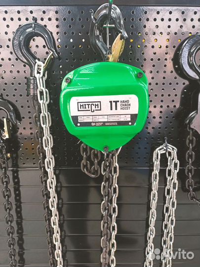 Таль ручная цепная hitch CH100, 1 т, 3 м