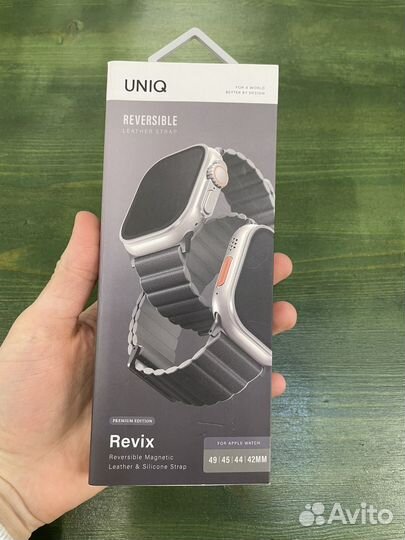 Премиум ремешок для часов apple watch 49/45/44