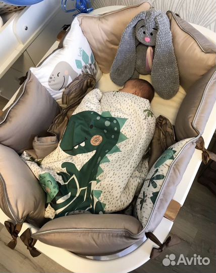 Бортики в детскую кроватку