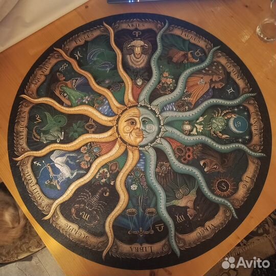 Пазл круглый 1000 Зодиаки пазлы