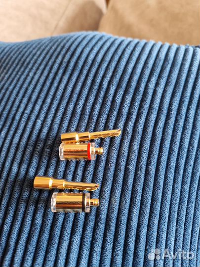 Акустические разъемы типа банан Daxx T158 пара