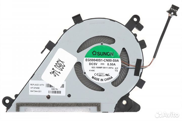 Кулер, вентилятор к HP ChromeBook X360 14C (4 pin)