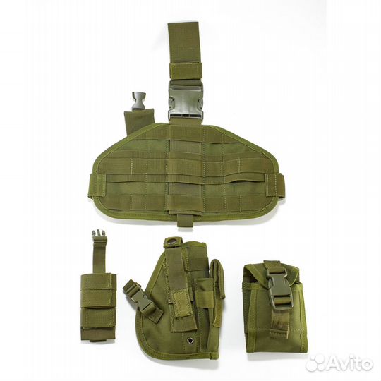 Кобура набедренная тактическая BL057, olive