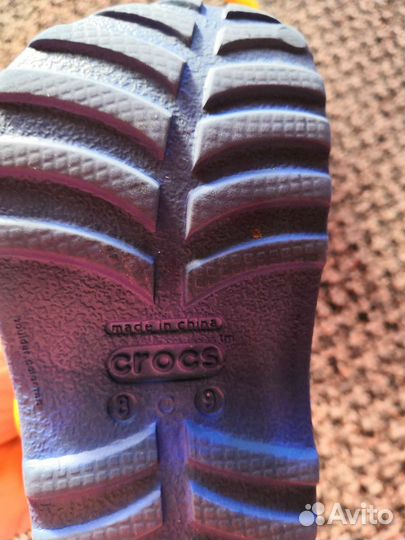 Сандалии crocs c8,9