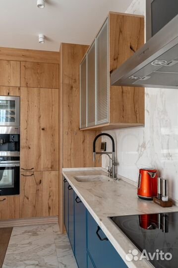 Прямая кухня на заказ. Фабрика