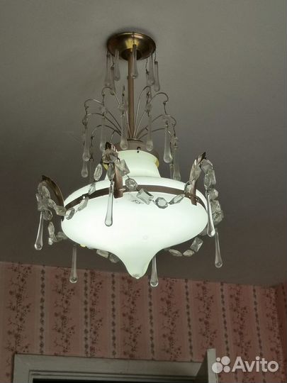 Люстра хорошем состоянии