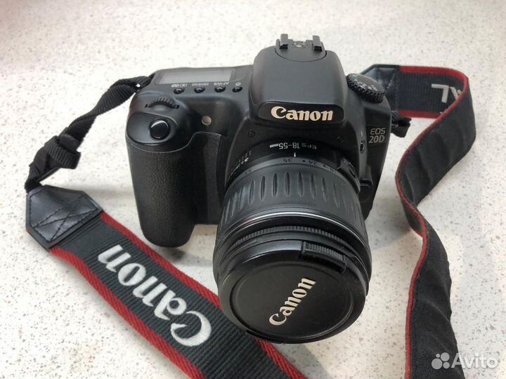 Зеркальный фотоаппарат canon eos 20 D