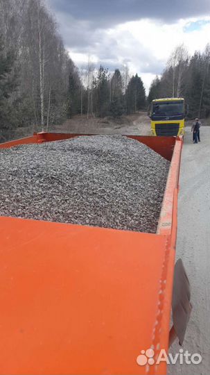 Щебень отсев скала чернозем вывоз грунта