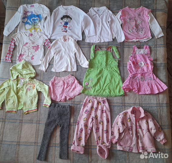 Детские вещи пакетом для девочек 104