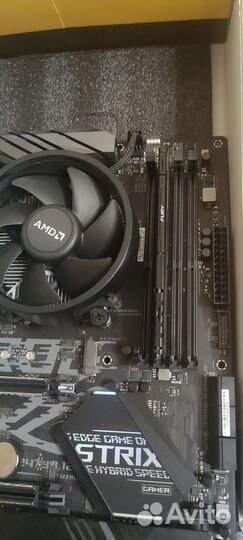 Игровой комплект AMD Ryzen 3 1200 + мать + ж диск