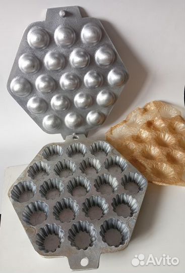 Форма для выпечки корзинок и кексов новая СССР