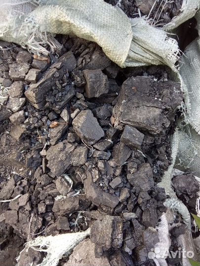Уголь в мешках