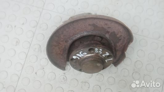 Ступица задняя левая skoda rapid (9AG33LZ01)