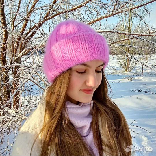 Шапка пух норки