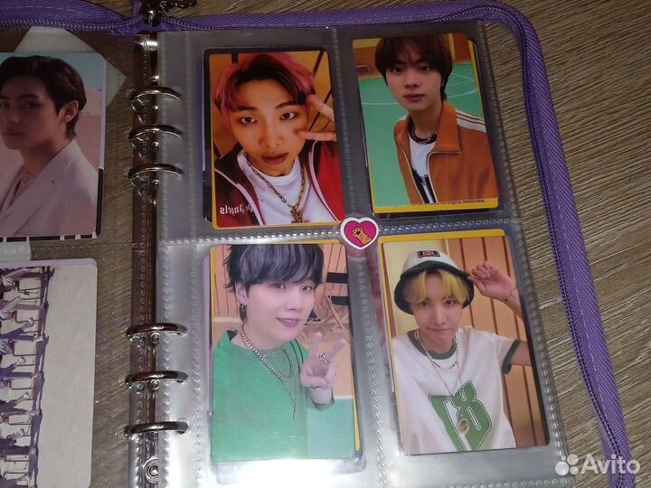 Карточки бтс