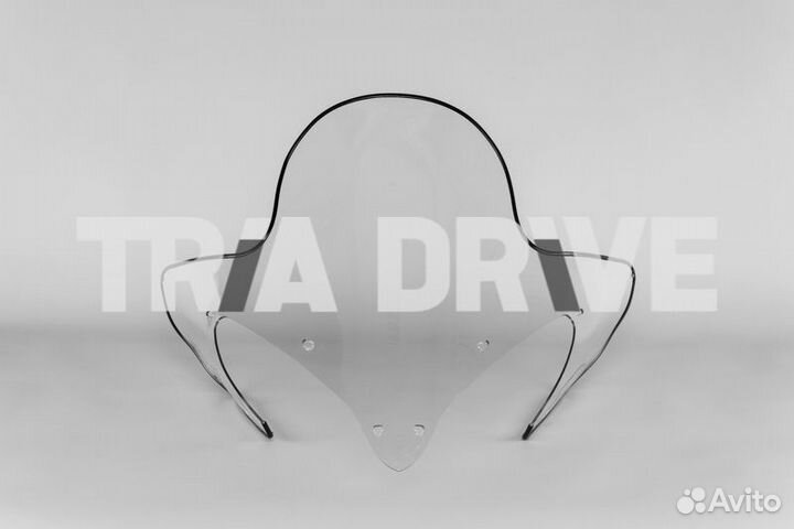 Стекло ветровое на снегоход Yamaha RX-1MTX (3мм)