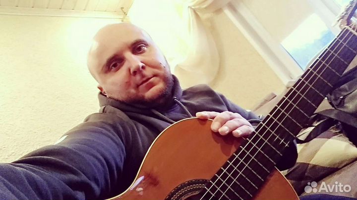 Уроки гитары, выезд на дом, онлайн