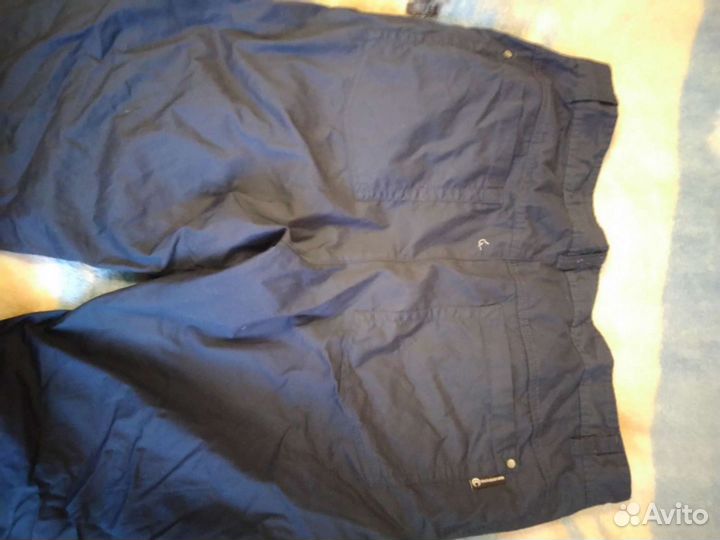 Брюки синие