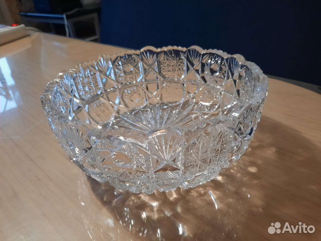 Хрустальный салатник СССР