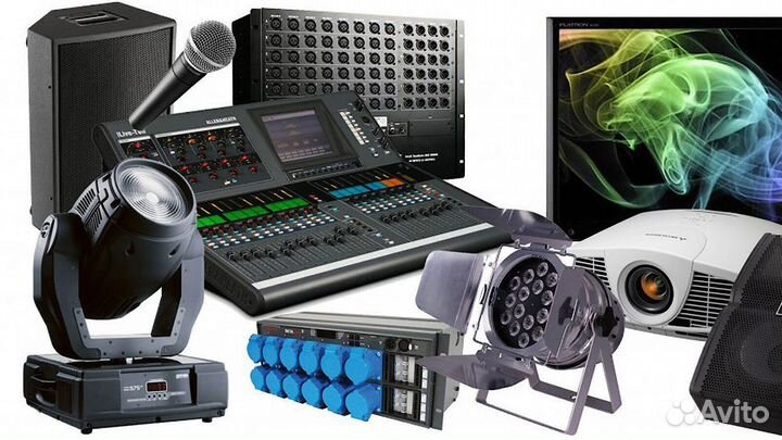 Ремонт звукового и светового оборудования
