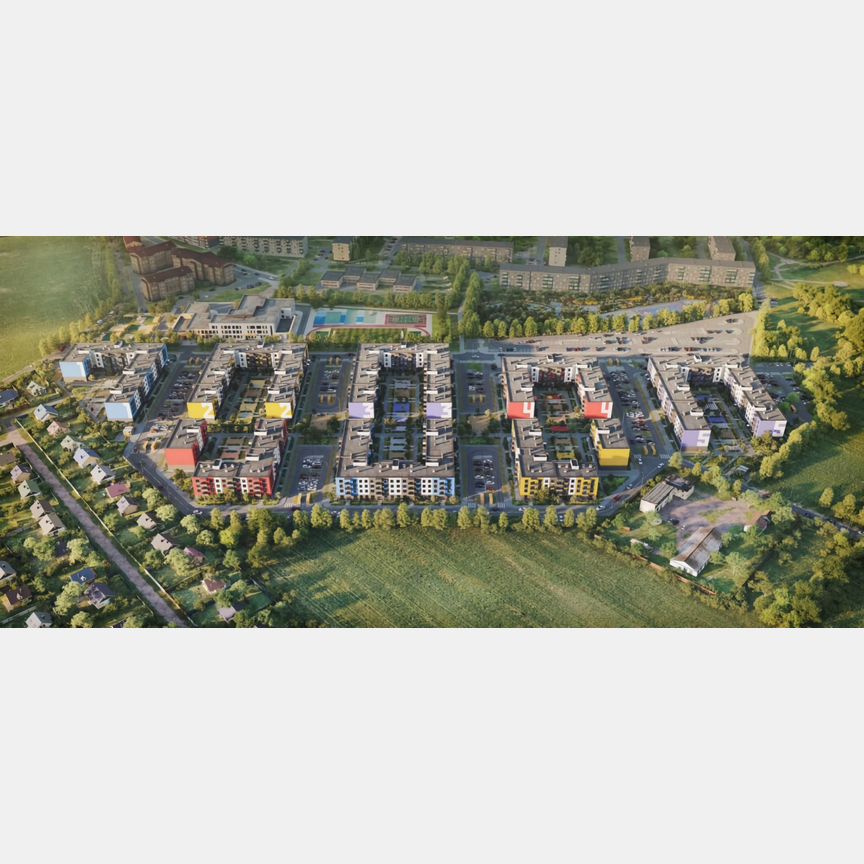 Квартира-студия, 27,5 м², 1/4 эт.