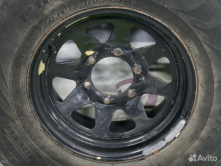 Диски R15 Nissan с шинами Pirelli STR 265/70