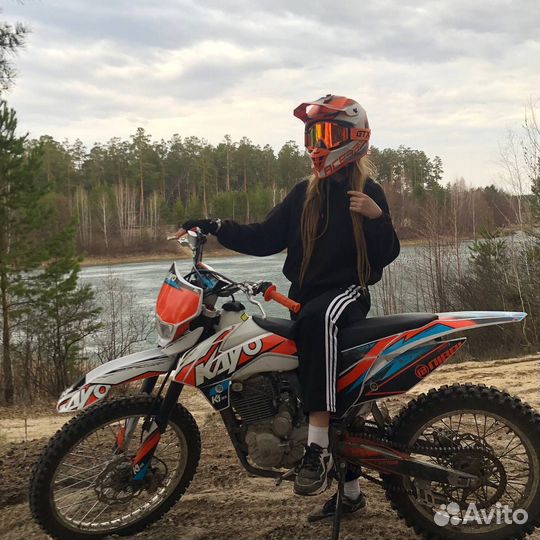 Эндуро мотоцикл kayo k1 250 mx