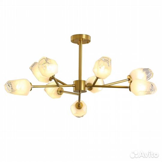 Delight Collection KM1245P-9 brass KM1245P люстра