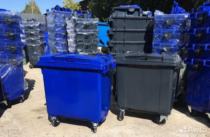 Контейнер для мусора и рсо 1100 л