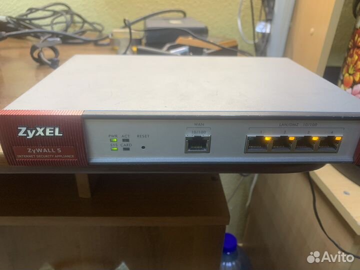 Межсетевой экран zyxel zywall 5