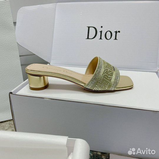 Шлепанцы christian dior