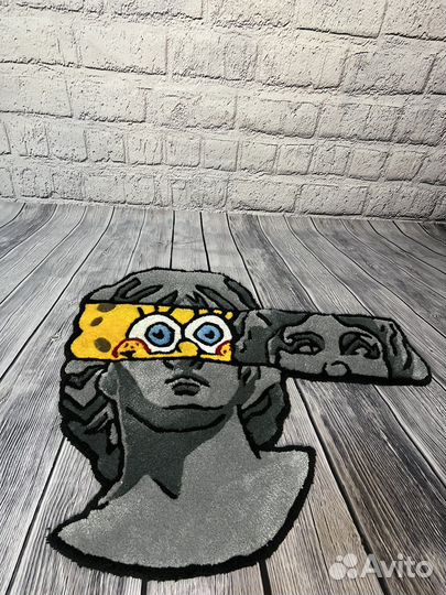 Коврик ручной работы 