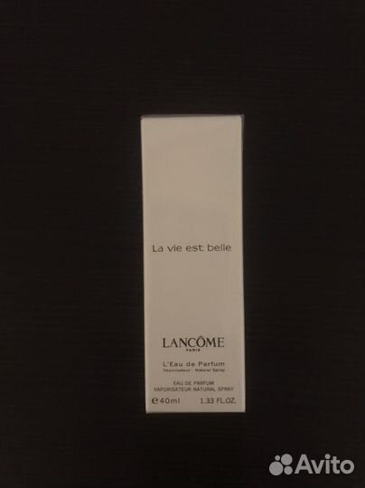 Lancome la vie est belle оригинал
