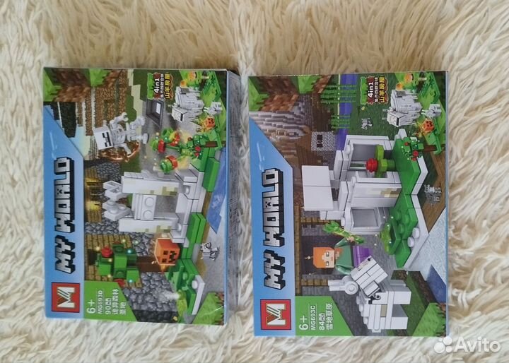 Конструктор minecraft super mario